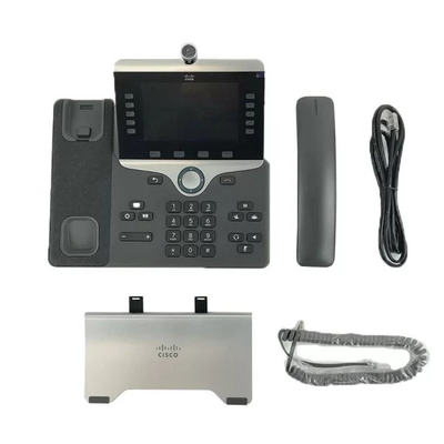 CP-8865-K9 Cisco Unified Communications İşletim Sistemi Kulaklık Jakı ve H.323 Birlikte Çalışabilirliği Olan Telefon Sistemi