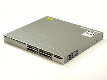 WS-C3850-24T-S Cisco Anahtarı 3850 Catalyst 24 Bağlantı Noktası Veri IP Tabanı 10/100 / 1000Mbps