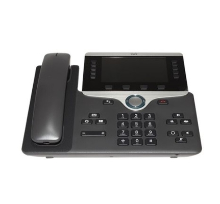 CP-8865-K9 H.261 Video Destek ve G.711 Ses Kodekleri ile Yüksek Performanslı Cisco IP Telefon