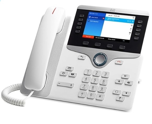 CP-8845-K9 B2B Geliştirilmiş İletişim ISAC Ses Kodekleri ve 802.1X Güvenliği ile Cisco IP Telefon