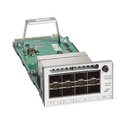 C9300X-NM-8Y Catalyst 9300 Serisi Ağ Modülü - Genişleme Modülü - 1gb Ethernet/10gb Ethernet/25gb Ethernet Sfp X 8