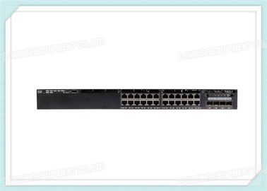 Cisco Fiber Optik Ehternet Anahtarı WS-C3650-24TS-S 48 Bağlantı Noktaları Katman 3 IP Tabanı IOS Yönetilen