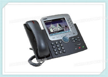 CP-7975G Cisco Birleşik IP Telefon / 7975 Gig Ethernet Renkli Cisco 7900 IP Telefon