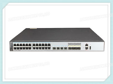 24 Ethernet Huawei Ağ Anahtarları S5720-28X-PWR-SI-DC 10/100/1000 PoE + Bağlantı Noktaları 4 10 Gig SFP +