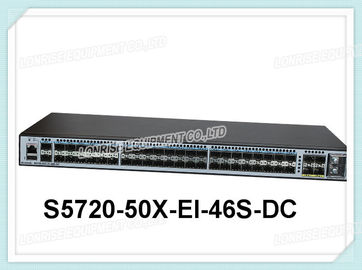 S5720-50X-EI-46S-DC Huawei Anahtarı 46 X 100/1000 Base-X SFP Bağlantı Noktaları 4 X 10G SFP + Bağlantı Noktaları DC Güç