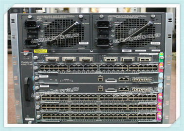 Cisco Switch Catalyst 4500E WS-C4507R + E 48 Gbps / slot için 7 yuvalı kasa Güç yedekliliği
