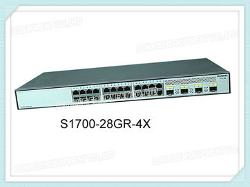 S1700-28GR-4X Huawei Anahtarı 24x10/100/1000 Bağlantı Noktaları 4 10 Gig SFP + AC 110/220 V