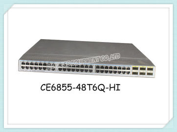 Huawei Ağ Anahtarı CE6855-48T6Q-HI 48-Port 10GE RJ45,6-Port 40GE QSFP +, Fan ve Güç Modülü Olmadan