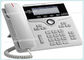 Beyaz ve Siyah Renkler Çeşitli Dil Desteği ile CP-7821-K9 Cisco IP Telefon 7821