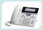 Çoklu VoIP Protokolü Desteği ile CP-7841-W-K9 Beyaz Cisco IP Telefon