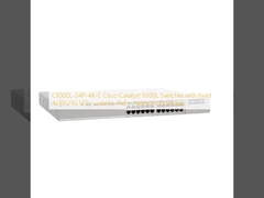 C9300L-24P-4X-E Cisco Catalyst 9300L Sabit 4x10G / 1G SFP + yukarı bağlantıları, PoE +, Ağ Temelleri ile anahtarlar