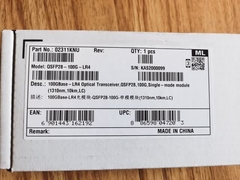 QSFP28-100G-LR4 modülü LC Arayüzü Huawei Yüksek Hızlı Alıcı Spa Optik Alıcı Modülü