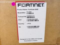 Fortinet FortiGate 600E FG-600E Ağ Güvenliği Güvenlik Duvarı