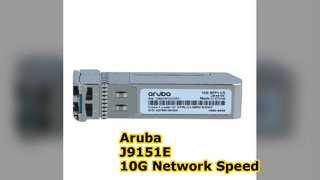 J9151E, Aruba 10G SFP+ Alıcı-Verici, 10G SFP+ LC/10km SMF/Tek Mod