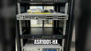ASR1001-HX 1RU Kurumsal Uç Yönlendirici, 60 Gbps Bant Genişliği, 4x10GE SFP+ + 8x1GE SFP + 4 Yapılandırılabilir P
