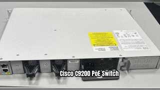 Cisco C9200 24 Bağlantı Noktalı PoE Anahtarına Genel Bakış