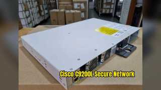 Cisco C9200L Anahtarı: Güvenli İş Ağı