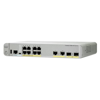 WS-C3560CX-8PC-S Catalyst Kompakt Ethernet Anahtarı IP Tabanı 176 Gbit Poe