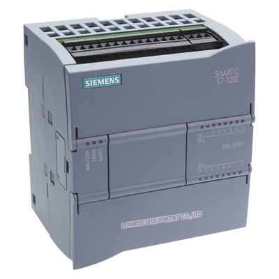 Yeni Orijinal 6ES7212-1BE40-0XB0 Siemens S7-1200 CPU 1212C Kompakt CPU AC / DC / RLY Yerleşik I/O