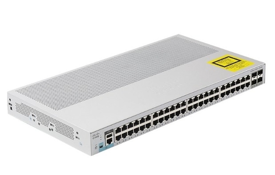 WS-C2960L-48TS-LL Katalizör 2960-L anahtarı 48 Port GigE 4 X 1G SFP LAN Lite (Asya Pasifik P/N: WS-C2960L-48TS-AP)