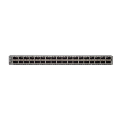 Cisco N9K-C9236C Nexus 9200 36p 40G 100G QSFP28 port tarafı egzoz hava akışı çift güç kaynağı ile