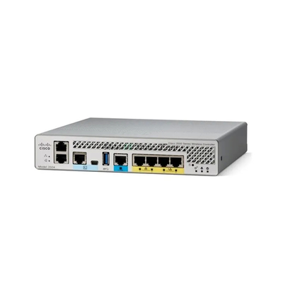 AIR-CT2504-5-K9 2 portlu ve WPA2 şifreleme ile verimli şifreli Cisco Kablosuz Denetleyicisi