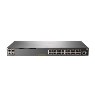 JL255A, Aruba 2930F Anahtar, 24xGE PoE+/4xSFP+/370W PoE Bütçesi