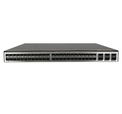 CE6863E-48S6CQ-F Huawei CloudEngine 6800 48*25G SFP28, 6*100G QSFP28, 2* AC güç kaynağı, port tarafı hava çıkışı