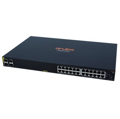 JL678A -Aruba CX 6100 Serisi (24) 10/100/1000 Portlar + (4) SFP+ Portlar ile Değiştirici Fabrika Mühürlendi