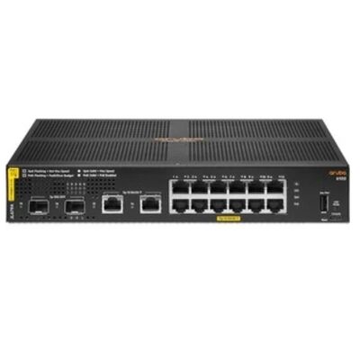 JL679A, Aruba 6100 Anahtar, 12xGE PoE/2xSFP+/139W PoE