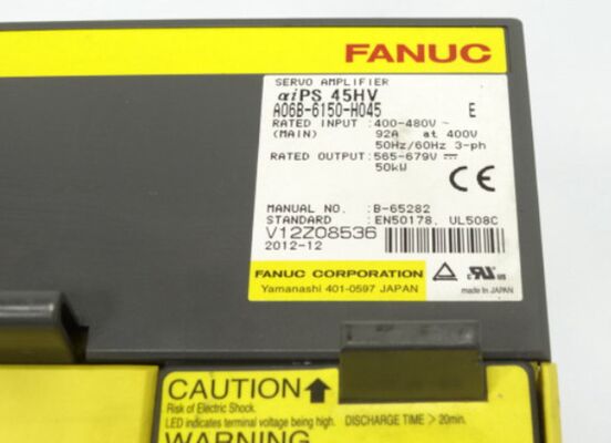 Fanuc A06B-6151-H045 Alpha i İş Mili Amplifikatör Modülü AiSP-45HV