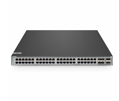 Huawei S5735-S48P4X 48 Port Gigabit PoE+ Anahtar, 4×10G SFP+ Uplink, 672Gbps Anahtarlama Kapasitesi, 1U Raf Tipi