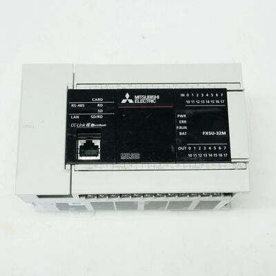 Mitsubishi FX5U-32MT/ES PLC CPU Modülü 32 I/O Transistör Çıkışı