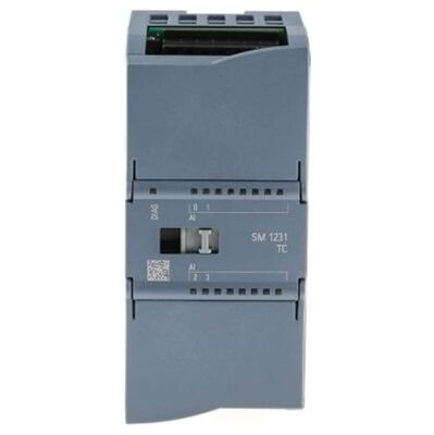 Siemens 6ES7231-5QD32-0XB0 S7-1200 SM 1231 TC 4 Kanallı Termokupl Analog Giriş Modülü