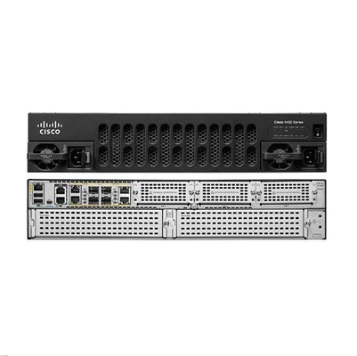 ISR4451 X K9 1to 2G Sistem Çıktısı 4 WAN ve LAN Portları 4 SFP Portları 10 Çekirdek CPU Güvenlik Ses WAAS Akıllı WAN