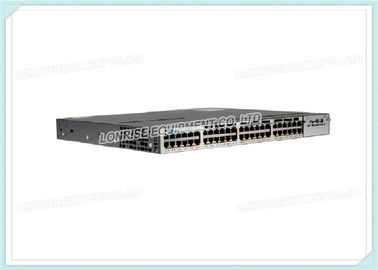 Cisco Fiber Optik Anahtar WS-C3750X-48P-S Katalizör 3750-X PoE Anahtarı IP Tabanı - Yönetilen
