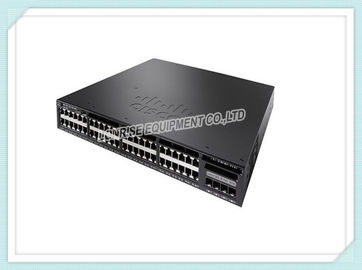 Cisco Fiber Optik Anahtar WS-C3650-48FWS-S Catalyst 3650 48 Bağlantı Noktası FPoE 4x1G 5 AP lisanslı Uplink IPB