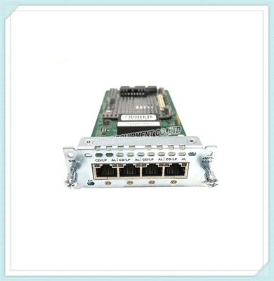 Cisco NIM-4MFT-T1 / E1 = Multi-Flex Trunk Voice / Clear-Channel Data T1 / E1 - Genişletme Modülü