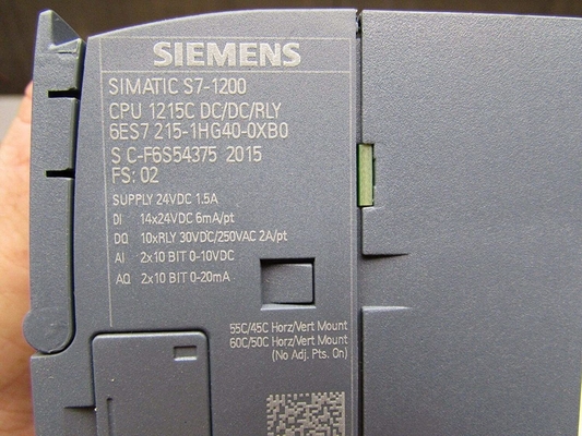 Siemens 6ES7 215-1AG40-0XB0 Modülü Orijinal Pakette Yeni Bu Ürün İçin Teslimat 2-3 Haftadır