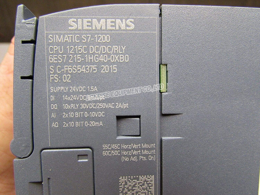 Siemens 6ES7 215-1AG40-0XB0 Modülü Orijinal Pakette Yeni Bu Ürün İçin Teslimat 2-3 Haftadır