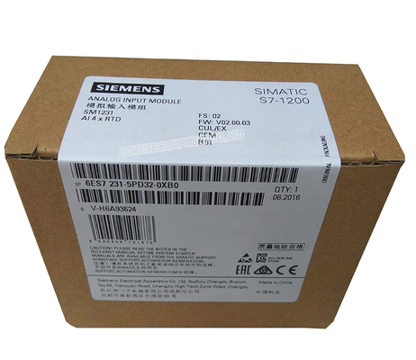 6ES7231-5PD32-0XB0 SIMATIC S7-1200 Analog Giriş Modülü SM 1231 RTD 4 x AI RTD Modülü PLC Modülü 6ES7 231-5PD32-0XB0