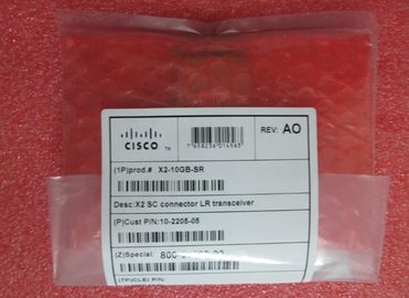 X2-10GB-SR 1000Base T SFP Alıcı Modülü 0°C - 70°C İş sıcaklığı X2-10GB-SR