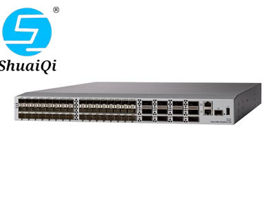 Cisco N9K-C93180YC-FX3 48p 1/10G/25G SFP 6p 40G/100G QSFP28 MACsec ile modern veri merkezlerinin ihtiyaçlarını karşılamak ve yüksek performanslı ve güvenilir ağ çözümleri sunmak için tasarlanmıştır