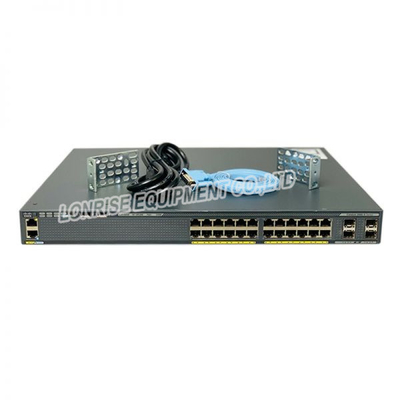 Cisco WS-C2960X-24PS-L Catalyst 2960-X Anahtarı 24 GigE PoE 370W, 4 x 1G SFP LAN Tabanı