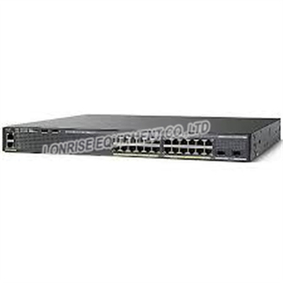 Cisco WS-C2960X-24PD-L Catalyst 2960-X Anahtarı 24 GigE PoE 370W 2 x 10G SFP+ LAN Tabanı
