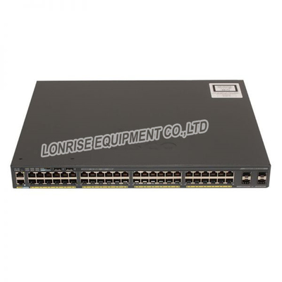 Cisco WS-C2960X-48LPS-L Catalyst 2960-X Anahtarı 48 GigE PoE 370W 4 x 1G SFP LAN Tabanı