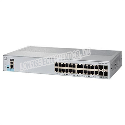 Cisco WS-C2960L-24TS-LL Katalizör 2960-L Anahtarı 24 bağlantı noktalı GigE 4 x 1G SFP LAN Lite