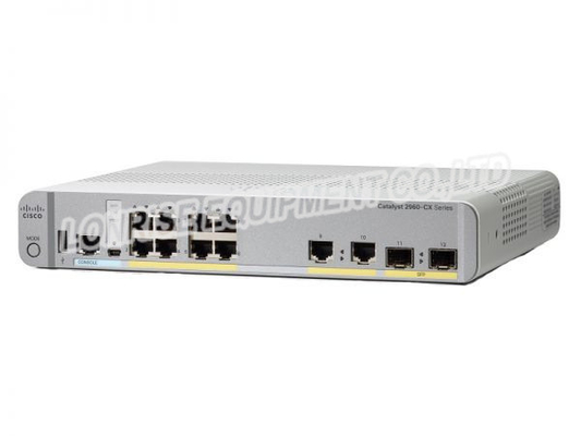 Cisco WS-C2960CX-8TC-L Catalyst 2960-CX bağlantı noktası kompakt Anahtar Katmanı 2 Ethernet Bağlantı Noktaları