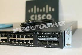 Cisco, WS-C3650-48FS-S Ethernet Bağlantı Noktaları Anahtarı 3650 48 Bağlantı Noktalı Tam Poe Anahtarını göndermeye Hazır