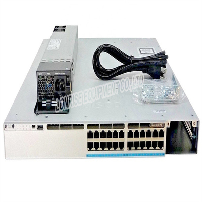 Cisco C9300-24UX-A Sevkiyata Hazır Yönetilen 24 Bağlantı Noktalı Gigabit Poe Anahtarı UPOE Ağı Orijinal Yeni